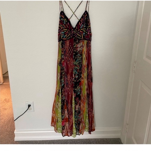 Anthroplogie Multi color maxi dress - Picture 8 of 8